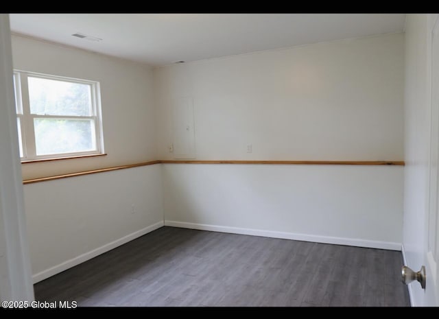29 Clark St, Hudson Falls, NY 12839 - unfurnished room featuring wood finished floors and baseboards