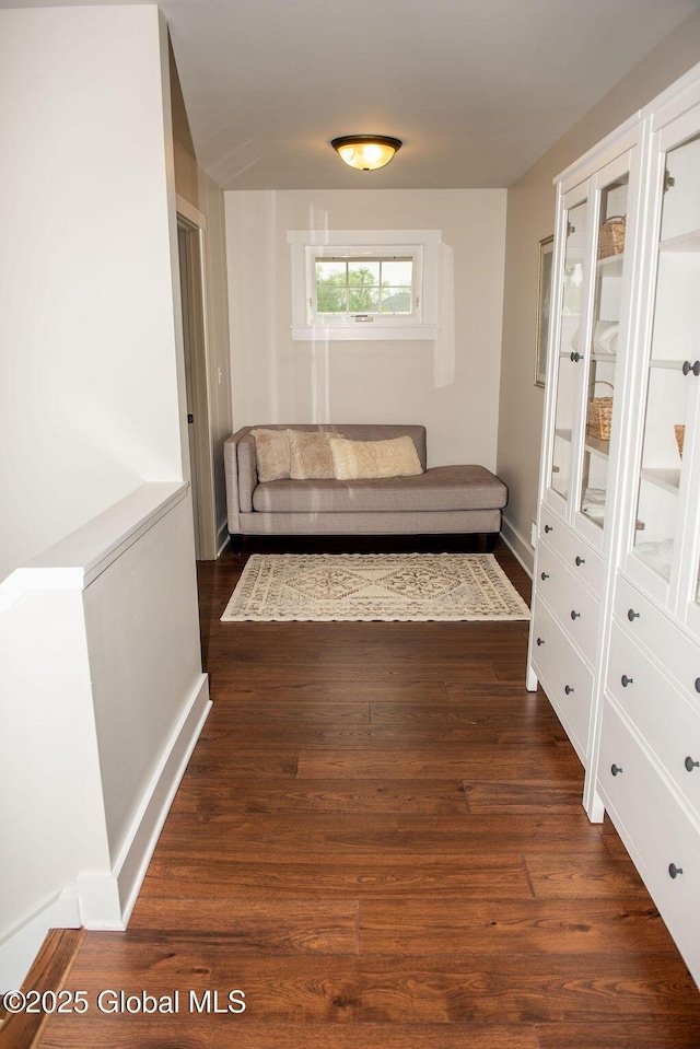 20 Bridgewater Ct, Clifton Park, NY 12065 - hallway with dark wood finished floors and baseboards