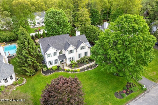 71 Hearthstone Dr, Wilton, NY 12831 - aerial view of property and surrounding area