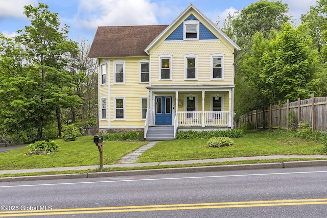 1409 Indian Fields Rd, Bethlehem, NY 12067 - victorian-style house featuring a porch