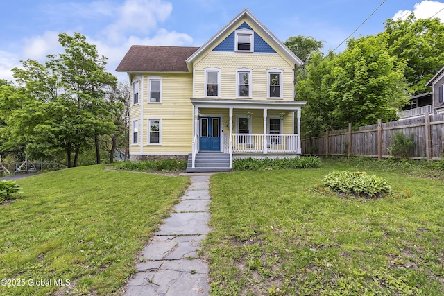 1409 Indian Fields Rd, Bethlehem, NY 12067 - victorian house featuring a porch