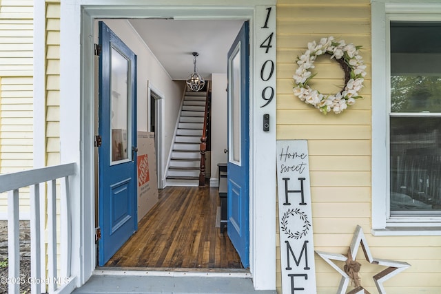 1409 Indian Fields Rd, Bethlehem, NY 12067 - doorway to property featuring covered porch