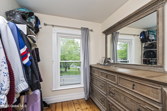 1409 Indian Fields Rd, Bethlehem, NY 12067 - spacious closet with light wood finished floors