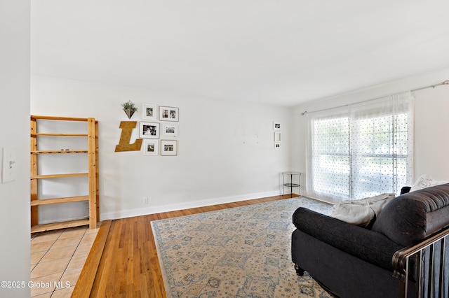 7 Hathorn Blvd, Saratoga Springs, NY 12866 - living room featuring light wood-type flooring and baseboards
