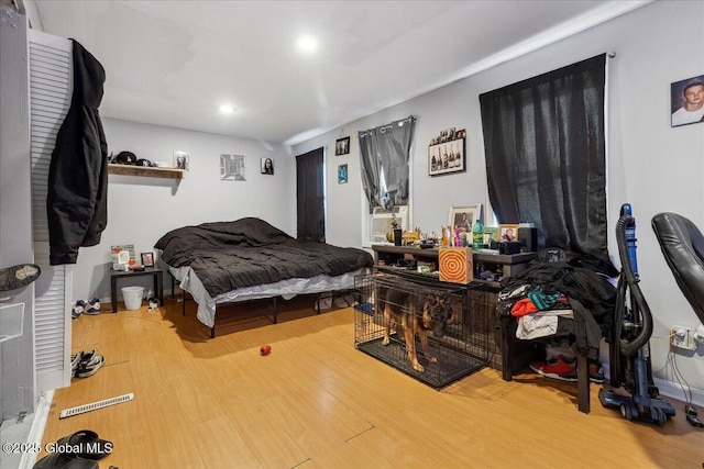 57 O Connell St, Albany, NY 12209 - bedroom with wood finished floors and recessed lighting