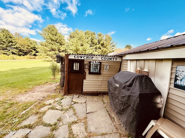 783 Woodstock Rd Lot 3, Berne, NY 12059 - view of patio / terrace with a grill