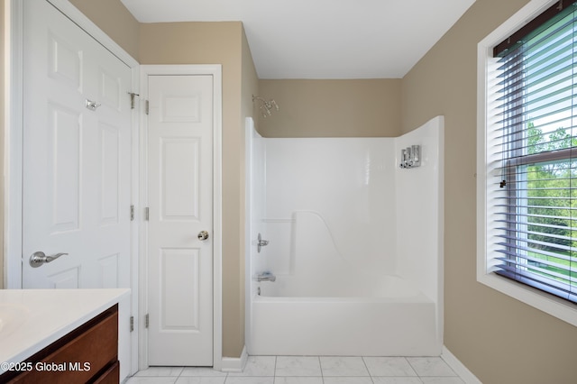 13 Peach Tree Ln, Wilton, NY 12831 - full bath with vanity, shower / washtub combination, and baseboards