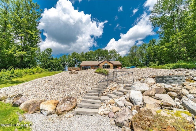 2158 State Route 29, Greenwich, NY 12834 - view of yard featuring stairway