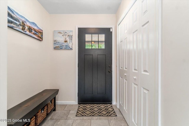 2158 State Route 29, Greenwich, NY 12834 - entryway with baseboards and light stone finish flooring