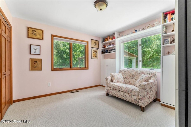 2158 State Route 29, Greenwich, NY 12834 - sitting room featuring carpet flooring and baseboards