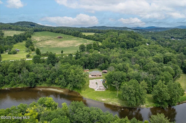 2158 State Route 29, Greenwich, NY 12834 - aerial overview of property's location with a large body of water and a heavily wooded area