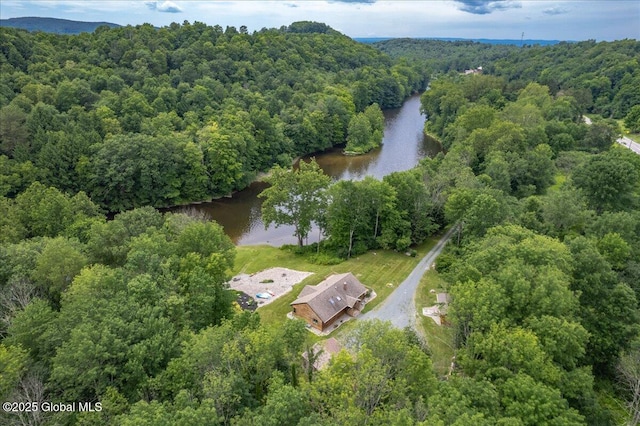 2158 State Route 29, Greenwich, NY 12834 - aerial overview of property's location with a nearby body of water and a heavily wooded area