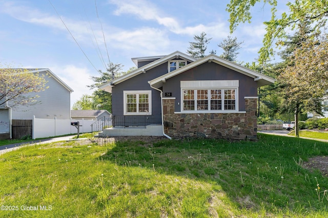 58 Old Loudon Rd, Colonie, NY 12110 - view of front facade with stone siding