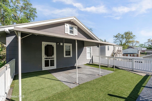 58 Old Loudon Rd, Colonie, NY 12110 - back of property featuring a patio area