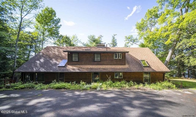 745 Adirondack Rd, Schroon Lake, NY 12870 - view of log cabin