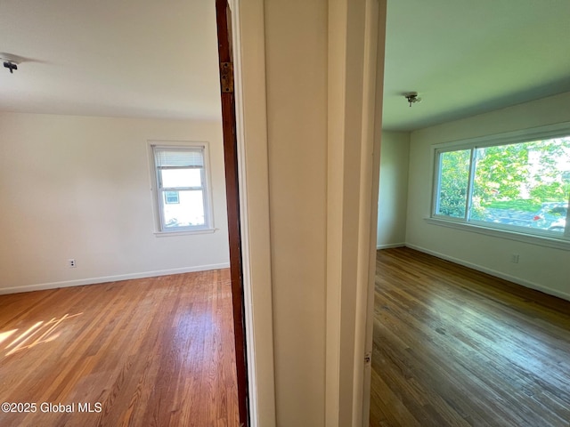 44 Park Ave, Colonie, NY 12110 - spare room featuring wood finished floors