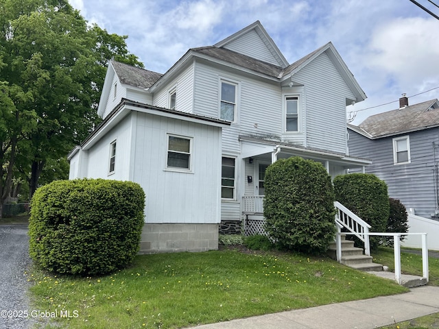 11 Williams St, Granville, NY 12832 - view of front of property featuring a front lawn