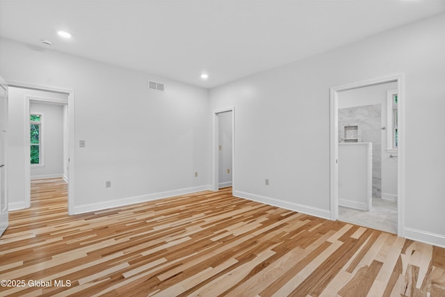 480 Selfridge Rd, Moreau, NY 12831 - empty room with light wood-style flooring and recessed lighting