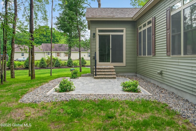 480 Selfridge Rd, Moreau, NY 12831 - view of grassy yard featuring a patio