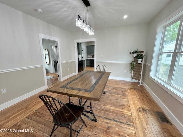 354 Mohawk Ave, Scotia, NY 12302 - dining space featuring hardwood / wood-style floors and baseboards