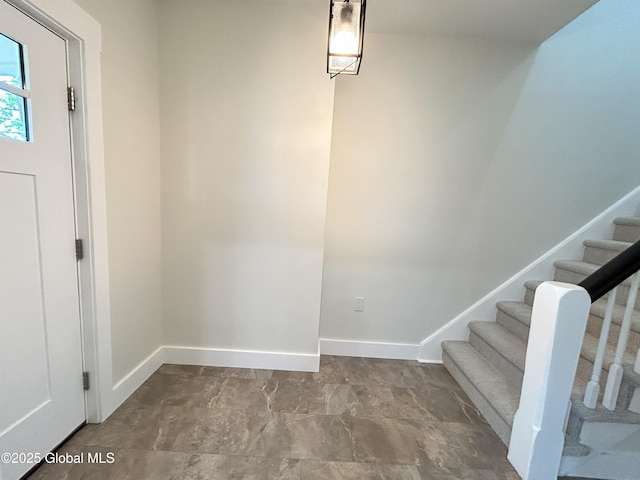 354 Mohawk Ave, Scotia, NY 12302 - stairway featuring baseboards