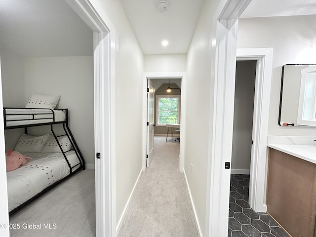 354 Mohawk Ave, Scotia, NY 12302 - hallway featuring carpet floors and baseboards
