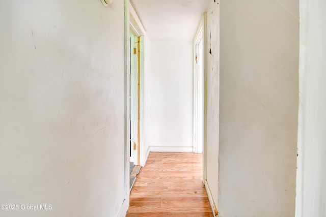 676 Stoner Trail Rd, Mohawk, NY 12068 - corridor with light wood-style flooring