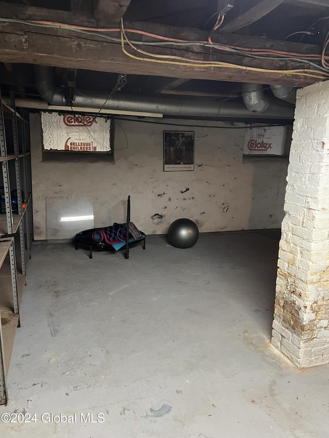 1643 Rugby Rd, Schenectady, NY 12309 - view of unfinished basement
