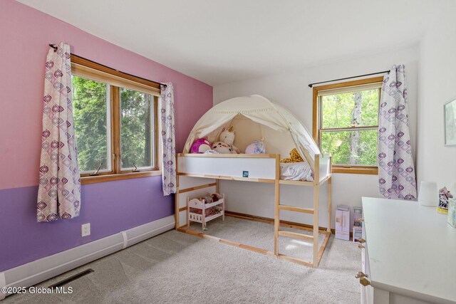 6175 Hawes Rd, Guilderland, NY 12009 - bedroom featuring multiple windows and carpet floors