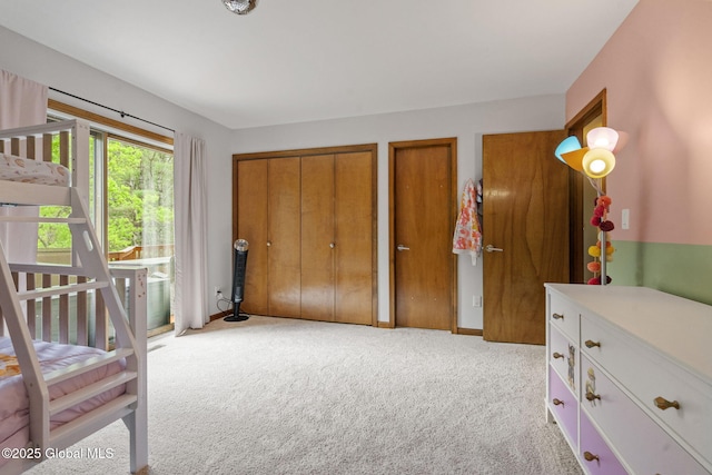 6175 Hawes Rd, Guilderland, NY 12009 - carpeted bedroom with two closets