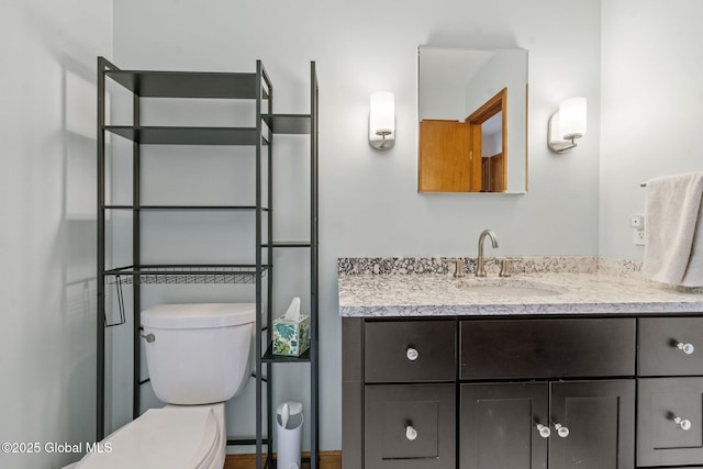 6175 Hawes Rd, Guilderland, NY 12009 - bathroom featuring toilet and vanity