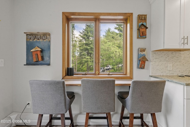 6175 Hawes Rd, Guilderland, NY 12009 - dining room with an office area