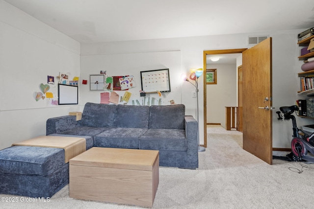 6175 Hawes Rd, Guilderland, NY 12009 - living room featuring carpet flooring