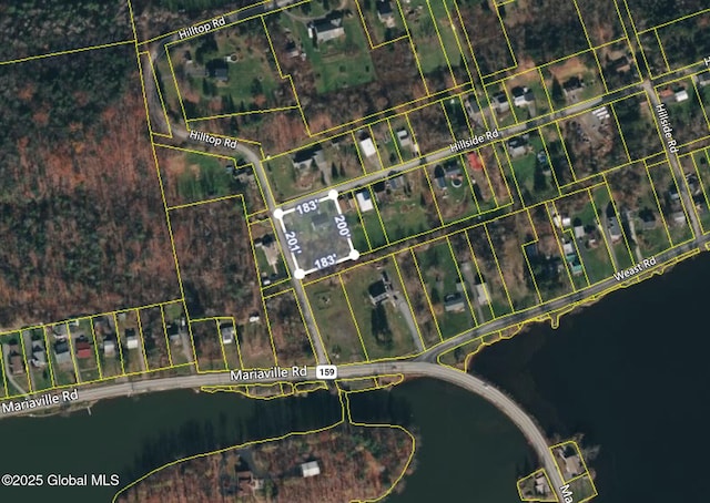 126 Hillside Rd, Duanesburg, NY 12137 - aerial view of property's location