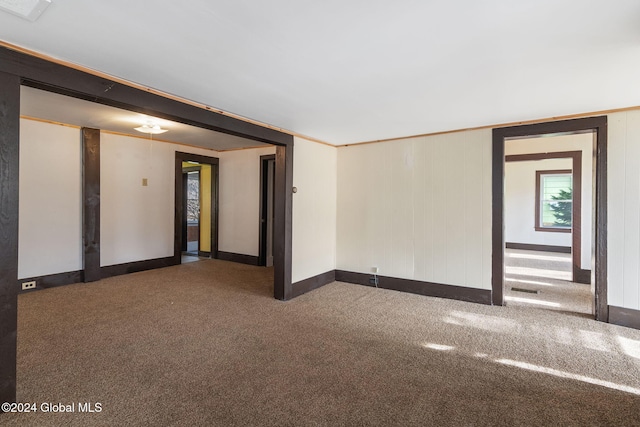 285 Main St, Worcester, NY 12197 - carpeted empty room with baseboards