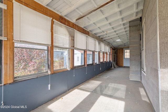 285 Main St, Worcester, NY 12197 - unfurnished sunroom with vaulted ceiling