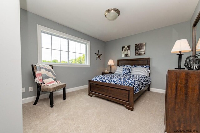 5 Hunter Ct, Milton, NY 12020 - bedroom with light colored carpet and baseboards