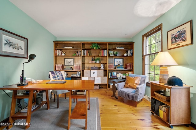 9 Longwood Dr, Saratoga Springs, Inside, NY 12866 - office with light wood-style floors