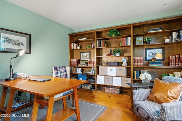 9 Longwood Dr, Saratoga Springs, Inside, NY 12866 - home office with wood finished floors