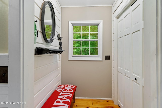 9 Longwood Dr, Saratoga Springs, Inside, NY 12866 - entryway with wood finished floors and crown molding