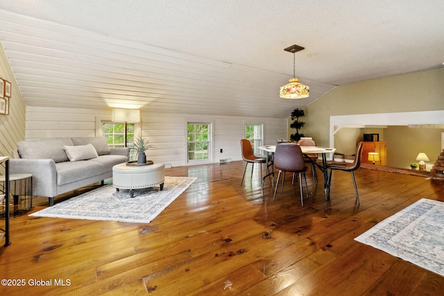 9 Longwood Dr, Saratoga Springs, Inside, NY 12866 - dining space featuring wood-type flooring and lofted ceiling