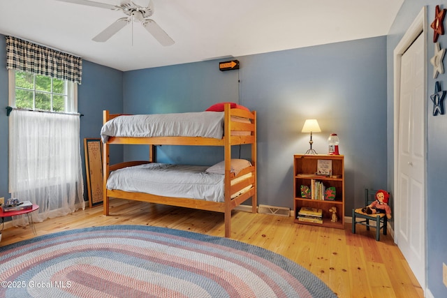 9 Longwood Dr, Saratoga Springs, Inside, NY 12866 - bedroom featuring wood-type flooring and a ceiling fan