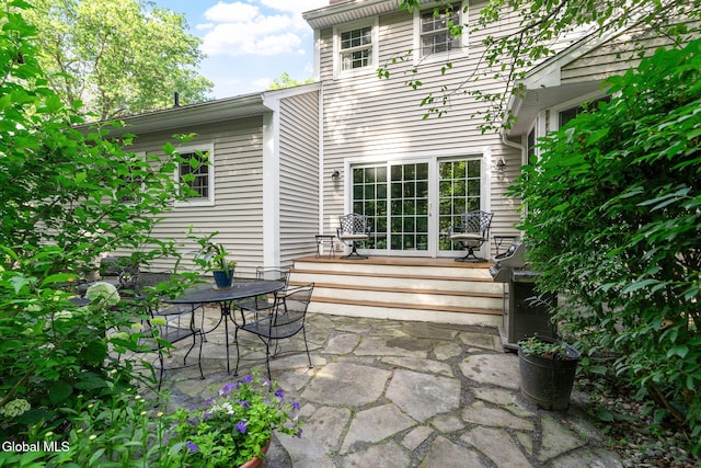 9 Longwood Dr, Saratoga Springs, Inside, NY 12866 - view of patio featuring a deck and outdoor dining area