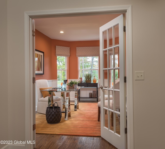 12 Anson Ct, Malta, NY 12020 - dining room with wood finished floors, a desk, and recessed lighting