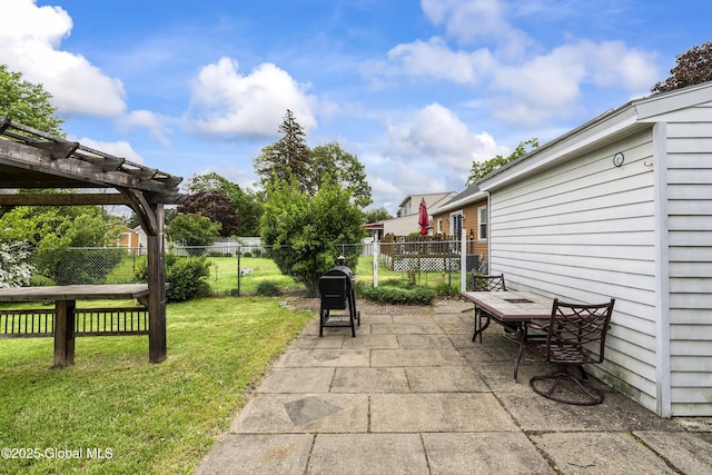 2044 Caldicott Rd, Rotterdam, NY 12303 - view of patio / terrace with a pergola