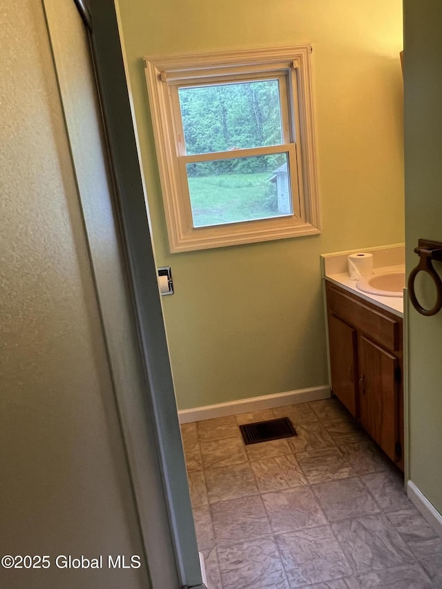 3778 County Rte 21, Whitehall, NY 12887 - bathroom with vanity and baseboards