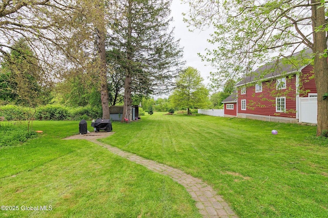 773 Charlton Rd, Charlton, NY 12019 - view of green lawn featuring an outbuilding