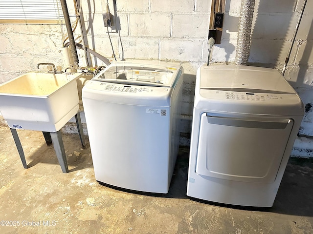 2618 Stanton St, Rotterdam, NY 12306 - utilities featuring washer and dryer and a sink
