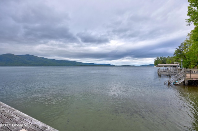 38 N Island Rd, Bolton, NY 12814 - water view with a mountainous background