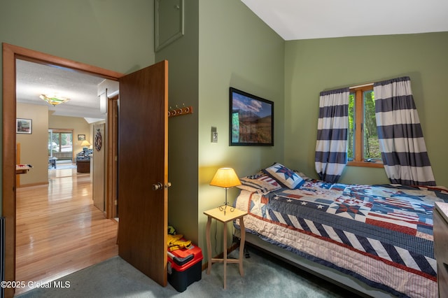 38 N Island Rd, Bolton, NY 12814 - bedroom with wood finished floors and baseboards